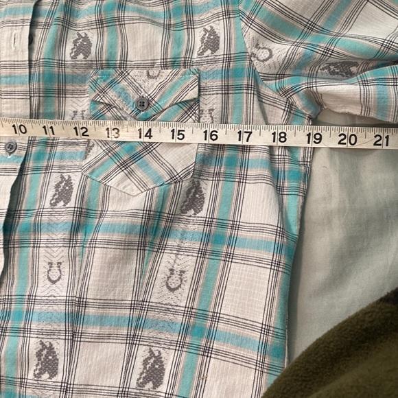 Roper Horse Print Button Up Shirt - Picture 3 of 7